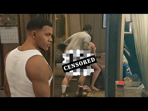 GTA 5 - What Trevor & Amanda Do In Trevor's House? (Secret Hidden Scene)