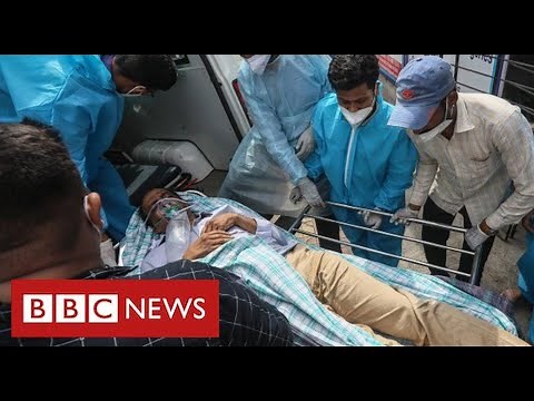 India’s Covid frontline: one hospital's desperate struggle to save lives - BBC News