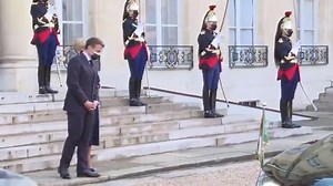 VIDEO: Macron receives Buhari at Elysee Palace, Paris | TheCable