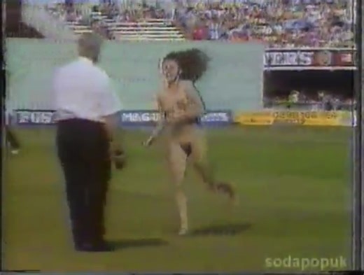 Female cricket streaker 1989 (ALT POV)