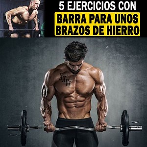 5 EJERCICIOS CON BARRA PARA UNOS BRAZOS DE HIERRO | Sangredespartano