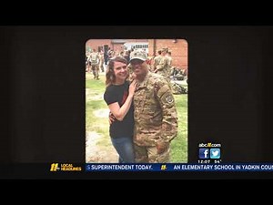 Wife of fallen NC soldier shares beautiful maternity shoot