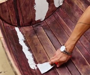 Let's transform old wine barrel into something new! | Green Bean