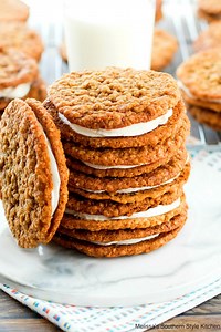 Homemade Oatmeal Cream Pies! *Recipe in Comments* | Melissa's Southern Style Kitchen