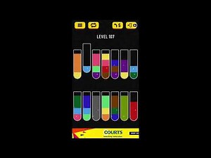 Water Sort Puzzle Level 107