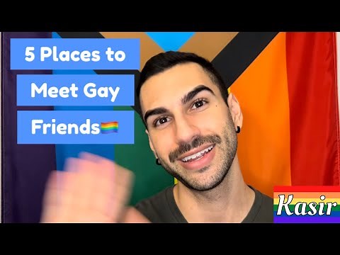 5 Places to Meet Gay Friends