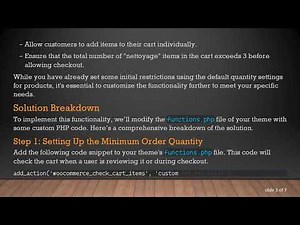 Set Minimum Order Quantity by Category in WooCommerce: A Step-By-Step Guide