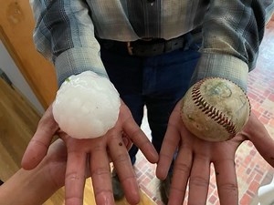 Hailstorm rocks Pierre/Fort Pierre area Tuesday