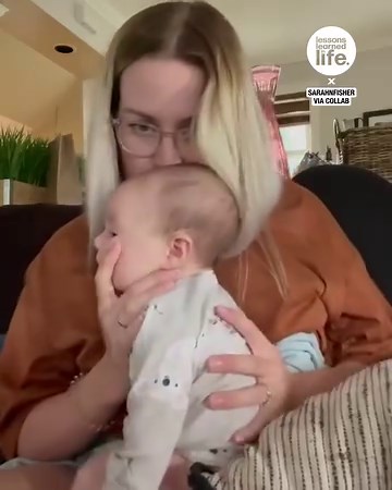 These burps sound so relieving for this little one 👶🥺 | Lessons Learned In Life