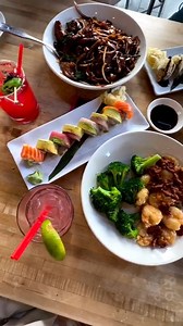 Absolutely Delicious! 🥟🍣🍜🍹😋 Wokcano has everything you need for a great lunch or dinner party! Book a reservation this weekend and we’ll take care of you 👌 #wokcanorestaurant #wokcanotopanga #sushi #friends #lafood #lafoodies | Wokcano Topanga