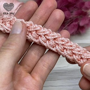 8.8K views · 26 reactions | Gorgeus✨ Very useful crochet anglez model. Belt/bag handle #knit #crochet #anglez | Eyla Örgü Sedef | Facebook