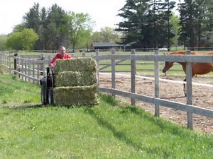 ATV Front Loader Bucket for Small Jobs on the Ranch