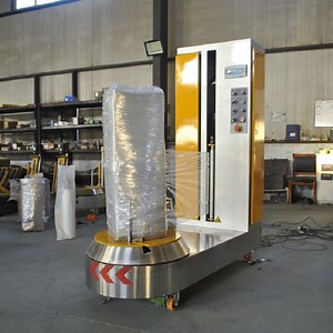[Hot Item] Airport Packing Wrapper Machine Automatic Airport Luggage Wrapping Machine
