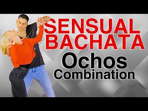 Bachata Tutorial : SENSUAL Combo with Ochos and Waves | Sensual Bachata for Social by Marius&Elena
