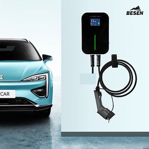 [Hot Item] IEC 62196 Evse 16A 1 Phase AC Wallbox Electric Car Charger with 5m Length Cable