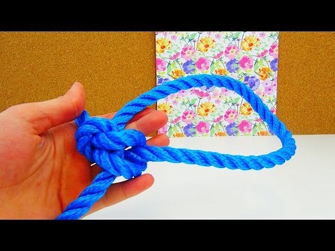 Bowline knot tutorial / Learn bowline sailor knots easily / Knot instructions