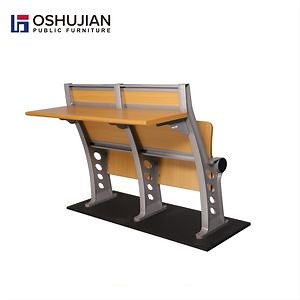 [Hot Item] University Lecture Hall Chair Conference Room Chair with Writing Table
