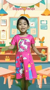 6.2K views · 61 reactions | Slippery fish, slippery fish Nursery Rhymes #littleteacherriley #kindersong #nurseryrhymes #kindergarten #kids | Little Teacher Riley & Twins | Facebook