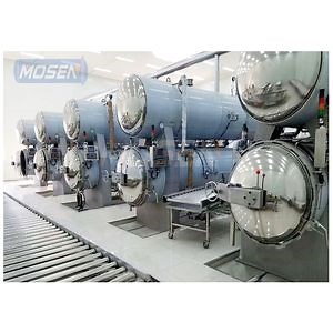 [Hot Item] Industrial Automatic Loading Canned Sardines Food Autoclave for Food Sterilizer Retort Machine