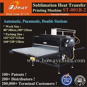[Hot Item] Pneumatic Automatic Non Woven Bag Heat Transfer Press Sublimation Printing Machine