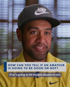 123K views · 610 reactions | “It’s like a lottery ticket ... you just don’t know what you’re going to get.”  Pros share how they can tell whether or not an amateur is going to be good. | PGA TOUR | Facebook
