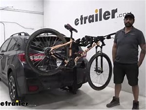 Set up: Thule Hitching Post Pro Bike Rack for 4 Bikes on a 2018 Subaru Crosstrek