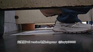 Beautiful girl poops in the toilet 67