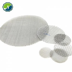 [Hot Item] Titanium Smoking Pipe Screens Metal Provided Square Filter PLC Stainless Steel