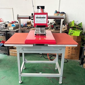 [Hot Item] Garment Label Printing Machine with Double Stations 16X24 for Clothing Printing