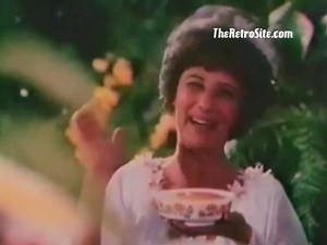 Who can forget this ad? Actress Deana Dietrich was Mother Nature Chiffon Commercials produced by the D’Arcy Masius Benton & Bowles advertising agency from the 1970’s and into the 1980’s. Mother Nature would usually say “my delicious butter” and voice actor Mason Adams would tell her “That’s Chiffon margarine, not butter … Chiffon’s so delicious it fooled even you, Mother Nature” which she would reply ” It’s not nice to fool Mother Nature,” followed by thunder and lightning. Once in a while, the 