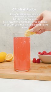 We put the “mmm” in Magnesium, and now we put the “🏆” in award-winning! 😌💙 Our CALM Raspberry-Lemon Magnesium Powder just took home the Product of the Year title, and we’re celebrating accordingly - with a refreshing CALMtail.** 🎉🏆 Recipe below: 💙 2 tsp CALM Raspberry-Lemon Magnesium Powder 💙 Add 2-3 oz. of hot or cold water 💙 Let it fizz, then stir until dissolved and clear 💙 Add ice & top it off with your favorite prebiotic drink 💙 Enjoy, and celebrate our Product of the Year award w