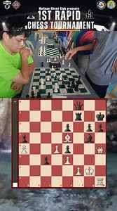 🎥 Watch the final moments of Round 2 between Harold Alianza (White) and Alfred Angelo Box (Black) at the Malinao Chess Club 1st Rapid Tournament! ♟️🔥 #ChessPH #RapidChess #MalinaoChessClub #OragonPuso #chess | Bisakol Chess Vlog