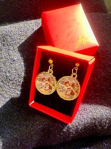 Degas Ballerina Earrings, Ballerina Painting, Edgar Degas Print, Famous Painting Gift, Dancer Jewelry, Statement Earrings, Ballet Lover - Etsy UK