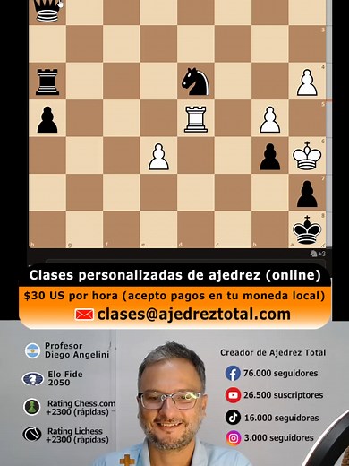 sacrificios para atacar rey débil al fondo y por diagonal #chess #ajedrez #xadrez