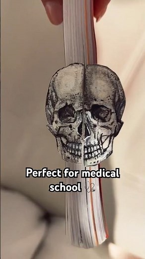 DIY -Skull bookmark (cutie)💀🩺