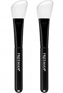 Freeman Silicone Facial Mask Brush, Beauty Tool, Mud, Clay, Cream, & Gel Facial Mask Brush, Face Mask Applicators, Use For Any Form Of Face Mask, Skincare Brush, 2 Piece Set