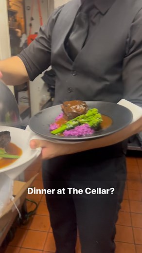 Dinner starts at 5💕 | The Cellar Restaurant