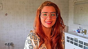 i love my co-worker with red hair i dreamed of fucking her in my wife's bed homemade