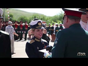 Торжественный парад Военная Академия Материально - Технического Обеспечения г. Вольск ВА МТО