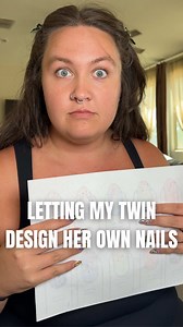 Realistic Nail Consultation with My Identical Twin Sister