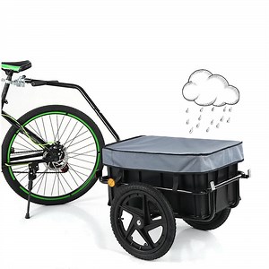 [Hot Item] Cargo Mini Camper Bike Trailers, Bicycle Tent Trailer for Adults