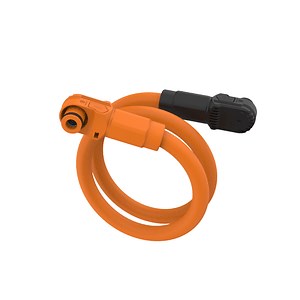 [Hot Item] Battery Storage Connector Wire Male Right Angle Plug 8mm 1 Pin 250A Fpic IP67 Connectors