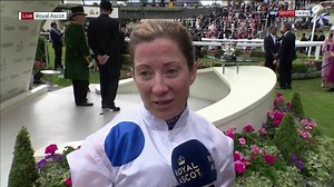 “I didn’t have lunch or dinner yesterday, or breakfast this morning, but it was worth it!” – it certainly was – Hayley Turner, ground-breaking at Royal Ascot! | At The Races