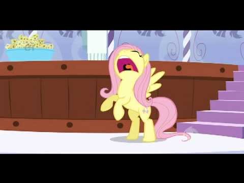 Fluttershy screams inappropriate things
