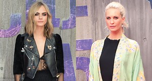 Cara Delevingne Brings Her Sister Poppy to the ‘Suicide Squad’ Premiere