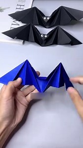 Make An Easy Bat Craft With Moving Wings | Cute Emergency