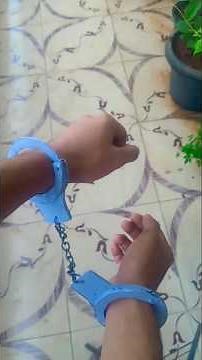 #shots how to make cardboard Handcuffs DIY ‪@djcarftschannel5697‬