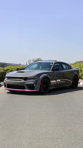 3.3K views · 24 reactions | 2023 Dodge Charger RT Scat Pack: An American V8 beast that roars with 485 horsepower. It features a striking muscular design, a powerful engine that makes a terrifying sound, and the ability to accelerate from 0 to 100 km/h in just 4 seconds. #دودج #تشارجر #سيارات_رياضية | Automax Group L.L.C | Facebook