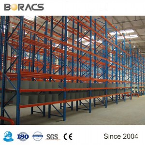 [Hot Item] Stable High Capacity Steel Metal Pallet Rack Storage Steel Rack for Industry Warehouse Usage