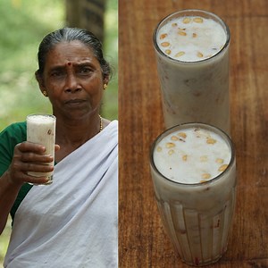 1.1M views · 17K reactions | Easy Dessert Rice Flakes Milk Shake - Healthy Drink ( Avil Milk ) | Village Cookings | Facebook